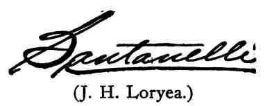 Santanelli's signature
