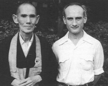 Philip Kapleau with Yasutani roshi